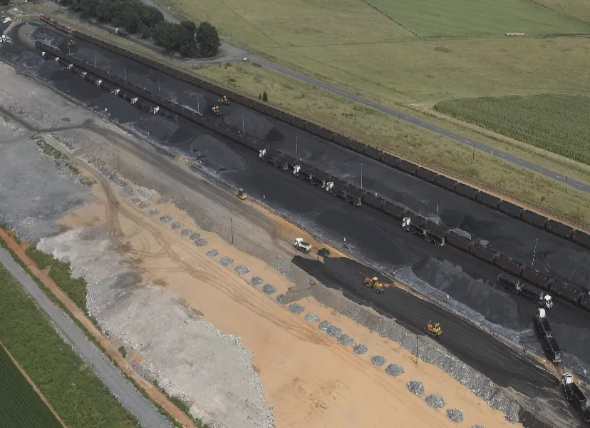 Golfview siding - bulk terminal overview