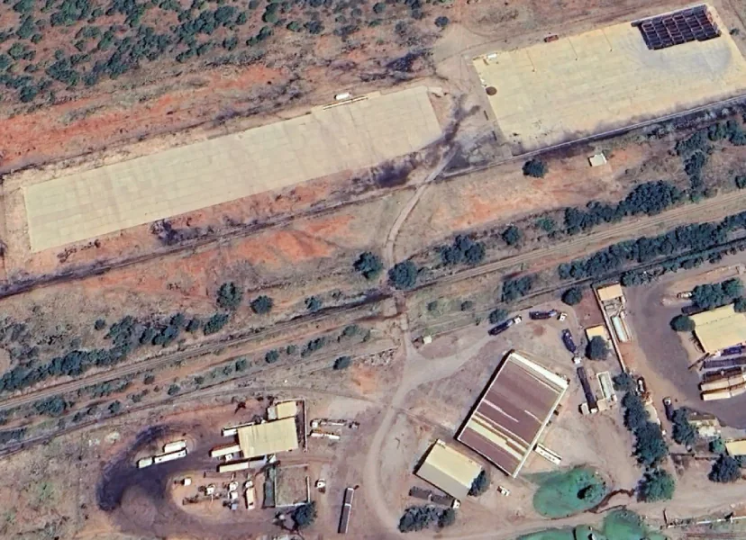 Musina siding - intermodal terminal overview
