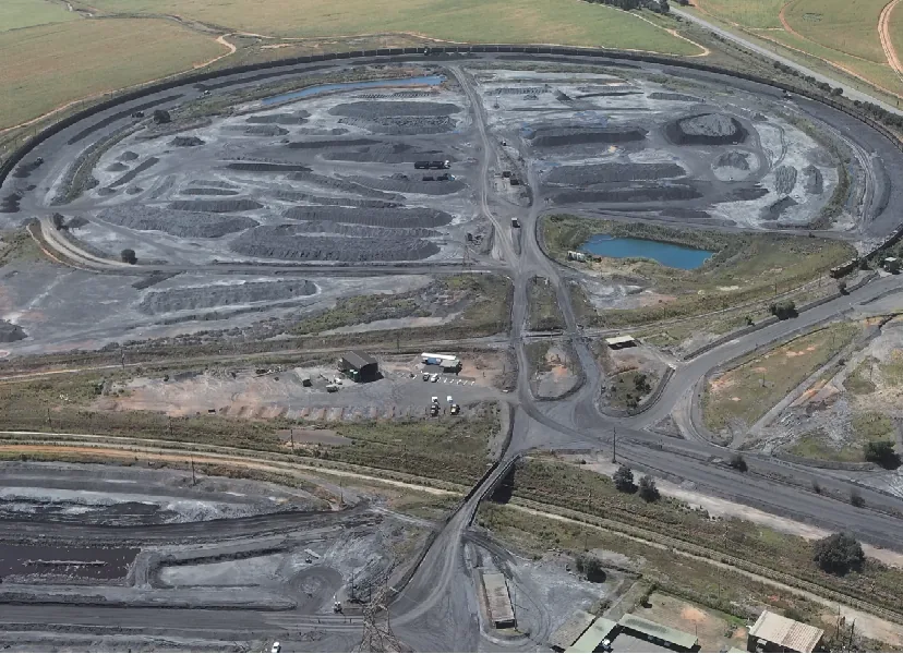 Woestalleen siding - bulk terminal overview